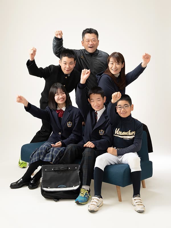 家族写真長野