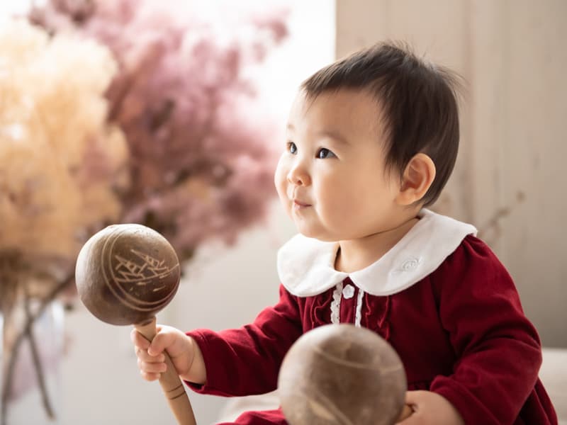 1才お誕生日写真